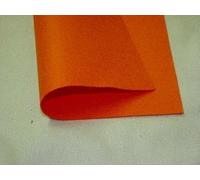 Acrylic Felt Baize Craft/Poker Fabric Material - Pumpkin Orange, 1Mtr - 150cmx100cm