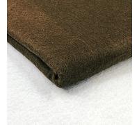 Acrylic Felt Fabric 100% Polyester 1.2mm Thick Craft Felt Fabric 100cm Wide Sold by The Metre (Dark Brown)