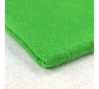 Acrylic Felt Fabric 100% Polyester 1.2mm Thick Craft Felt Fabric 100cm Wide Sold by The Metre (Green)