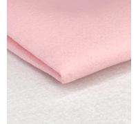 Acrylic Felt Fabric 100% Polyester 1.2mm Thick Craft Felt Fabric 100cm Wide Sold by The Metre (Pink)