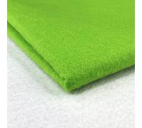 Acrylic Felt Fabric 60 Inch 150cm Wide - Sewing Craft Material - Black, White, Yellow, Green, Brown, Orange, Grey, Blue, Red, Pink, Purple - Felt Sheets for Crafting & Decorations(Lime, 10m)