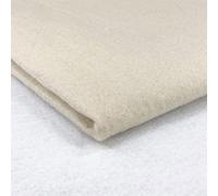 Acrylic Felt Fabric by The Metre - 60" (150cm) Extra Wide, 1mm Thick - Continuous Length Soft Crafting for Sewing, Applique, Decorations & Upholstery - Discount Fabrics LTD(Pastel Putty,2)