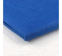 Acrylic Felt Fabric by the Metre - 60" (150cm) Extra Wide, 1mm Thick - Continuous Length Soft Crafting for Sewing, Applique, Decorations & Upholstery - Discount Fabrics LTD(Royal Blue,2)