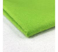Acrylic Felt Fabric by the Metre - 60" (150cm) Extra Wide, 1mm Thick - Continuous Length Soft Crafting for Sewing, Applique, Decorations & Upholstery - Discount Fabrics LTD(Lime,0.5)