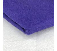 Acrylic Felt Fabric by the Metre - 60" (150cm) Extra Wide, 1mm Thick - Continuous Length Soft Crafting for Sewing, Applique, Decorations & Upholstery - Discount Fabrics LTD(Purple,2)