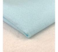 Acrylic Felt Fabric by The Metre - 60" (150cm) Extra Wide, 1mm Thick - Continuous Length Soft Crafting for Sewing, Applique, Decorations & Upholstery - Discount Fabrics LTD(Pastel Blue,0.5)