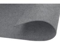 Acrylic felt grey sheets 20 x 30 cm x 2 mm. 220 g/m2 10u.