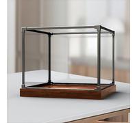 Acrylic Figures Display Box for L-e*g-o 10375 How to Trrain Your Dragoon Toothlless Acrylic Storage Box Dustproof Transparent Box Custom Display Case Storage Box (No Model) (A)