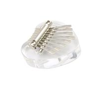 Acrylic Finger Piano Musical Instrument Beginner 8 Keys Small Thumb Music Gift Piano for Kids and Adults