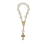 Acrylic Finger Rosary Baptism Rosary is a small rosary that likes cross party favors for the Communion Baptism, フリーサイズ