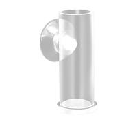 Acrylic Fish Food Feeder, Fish Tank Dispenser Tube, Precise Food Dispensing, 2.76x0.98in Portable & Easy to Clean, Smooth Cylindrical Feeding Tool for Large and Small Aquariums