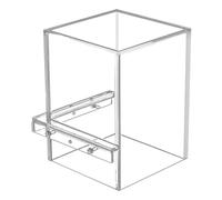 Acrylic Fish Tank - Clear Aquarium Bowl, Decorative Water Container | Hiigh Quality Transparent Material with Seamless Design, Setup with Wide Opening for Home Display and Desktop Decoration