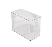 Acrylic Fish Tank - High-Clarity Waterproof Storage Box, Shatterproof Aquarium Container for Desktop Decoration, Aquatic Displays & Photo Shoots Transparent Display Case(45x22x24cm/17.7x8.7x9.4in)