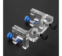 Acrylic Fish Tank Probe Holder 8x6x4.5cm Durable Dual Probe Organizer for Aquariums and Filter Tanks