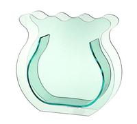 Acrylic Fishbowl Vase - Geometric Table Decor for Floral Arrangements, Ideal for Home Office and Desktop Decoration