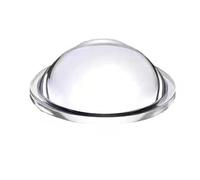 Acrylic Flat Convex Condenser Lens for Zoom Flashlight (10mm to 38mm) - 1PC/5PCS Options(18mmx8.4mm)