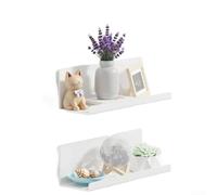 Acrylic Floating Shelves With Minimalist Geometry And Refined Finish, Complements Contemporary Furniture And Architectural Elements