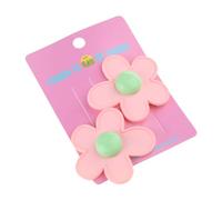 Acrylic Flower Hair Clip for Girls, Non-Slip Durable Hairpins for Everyday Wear, Parties, Weddings - Cute Hair Accessories Barrette for Teens, Toddlers, Young
