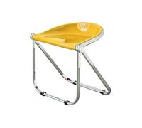 Acrylic Folding Chair - Armless and Lightweight for Home, Office, and Outdoor Use