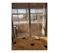 Acrylic Folding Sliding Door with Aluminum Frame, Customizable Invisible Accordion Partition for Kitchen Office Washroom