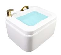 Acrylic Foot Massager Spa with Heat and Massage - Footbath for Stress Relief, Hot and Cold Adjustment, Ideal for Tired Feet and Fatigue Relief