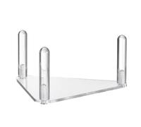 Acrylic Football Rack, Transparent Sports Ball Display Stand, Round Head Support Design, Durable Storage Holder, Clear Organizer For rugbby Basketball Volleyball Soccer, Home Gym Office Decor