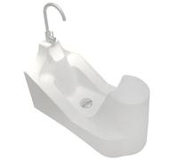 Acrylic Footbath for Muslim Prayer, Faucet Included for Physical and Mental Purification