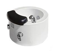 Acrylic Footbath Spa with Adjustable Temperature, Automatic Drain, and Hot-Cold Water for Dead Skin Removal and Pedicure Care