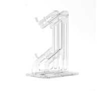 Acrylic Game Controller Stand for PS5, Series X, Switch Pro, - 20 x 14 x 10 cm Transparent Desk Mount Holder(Regular)