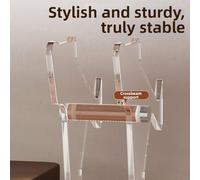 Acrylic Gaming Handle Storage Rack for For XBox Controllers and Headsets, Designed for Stability and Easy Organization (Black)