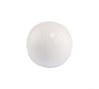 Acrylic Gear Shift Knob with 12x1.25mm Thread, Acrylic Gear | White and Black for shifter Head for Manual Transmission Cars, Ergonomic Custom Includes Adapters (12*1.25 White)