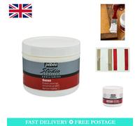 Acrylic Gesso Studio 500 ml - Matt White Paint Primer for Creations