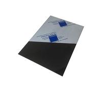 Acrylic Glass Sign, Size A4 or 297 x 210 mm, Thickness 3 mm, Plastic for Model Making, for Home and Garden, Colour: Black