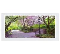 Acrylic Glass White Picture Frame Wood Photo Frame Wall Hanging Poster Frames For Walls 55cm x 30cm