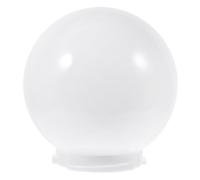 Acrylic Globe Lamp Shade for Bulb and Outdoor Garden Lights | 9.50cm socket diameter, transparent surface, simple classic style, easy to fit and remove, for patio porch