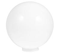 Acrylic Globe Light Cover for Wall Sconce Fixtures, Winter Season | White round Ball Lampshade, Socket Diameter 9.50cm, Glare Reduction, Acrylic Cover for Outdoor Lights