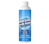 Acrylic Gloss Varnish - 120ml Protective Art Varnish Coating | High Gloss UV Resistant Non Yellowing, Acrylic Artwork Varniish For Artists Painters Hobbyists Beginners Professionals Crafters Canvas Wo