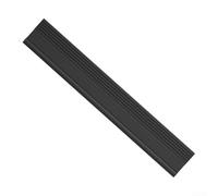Acrylic Glue Attached Door Seal Strip Ensures Strong Hold Against Elements 100 cm Length, Easy Cut (black gray)