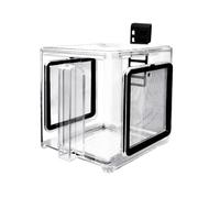 Acrylic Growing Box - 15x15cm Large Container Transparent Incubator Multipurpose Divider | Aquarium Aquaculture Enthusiasts Roast Separation Pregnant Moms Safety Marine Environment