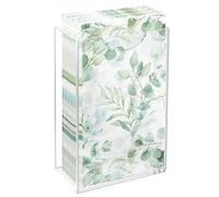 Acrylic Guest Towel Holder, Clear Vertical Napkin Dispenser Space Saving for Bathroom, Waterproof Disposable Hand Towel Box for Kitchen, Modern Dining Table Napkin Storage for Home Hotel Office