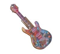 Acrylic Guitar Pattern Hair Pin Durability Hair Clip Lovely Styles Hair Clip For Daily Wear