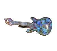 Acrylic Guitar Pattern Hair Pin Durability Hair Clip Lovely Styles Hair Clip For Daily Wear