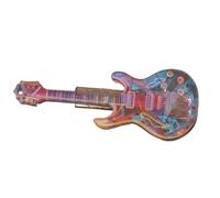 Acrylic Guitar Pattern Hair Pin Durability Hair Clip Lovely Styles Hair Clip For Daily Wear