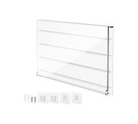 Acrylic Guitar Pick Wall Mount Holder 32 Picks Capacity Detachable Picks Protections Case Perfect For Acrylic Holder