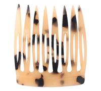 Acrylic Hair Clip - Decorative Vintage Clip, Elegant Tortoiseshell Comb, Retro Tortoiseshell Side Shaper, Strong Hold Resin Closure, Classic Mottled Pattern | French Updo