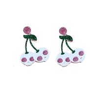 Acrylic Halloween Earrings Exaggerated Horror Skull Daisies Sunflower Drop Dangle Earrings Pumpkin Flower Stud Earrings Creative Jewelry Gifts for Women, M, Acrylic, No Gemstone