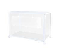 Acrylic Hamster Cage - Large Villa Habitat for Guinea Pigs and Dwarf Mice - Thick Paved Landscaping Breeding Box