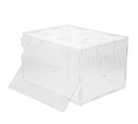 Acrylic Hamster Villa Cage for Small Pets, Breathable | Build, Exercise and Play Area, Roosting Place, Suitable for Hedgehog and Guinea Pig