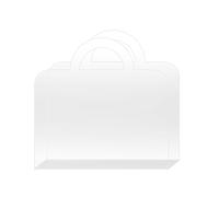 Acrylic Handheld Flower Box Gift Wrapping Bags With Handles Reusable Tote For Bachelorette Bridesmaid Wedding Gift Wrapping