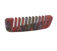 Acrylic Harmonica Comb for HOHNER Golden Melody 270D, Replacement Wind Instrument Accessory with Frosted Surface and Ergonomic Design for Secure Reed Plate Fit (Succinite)